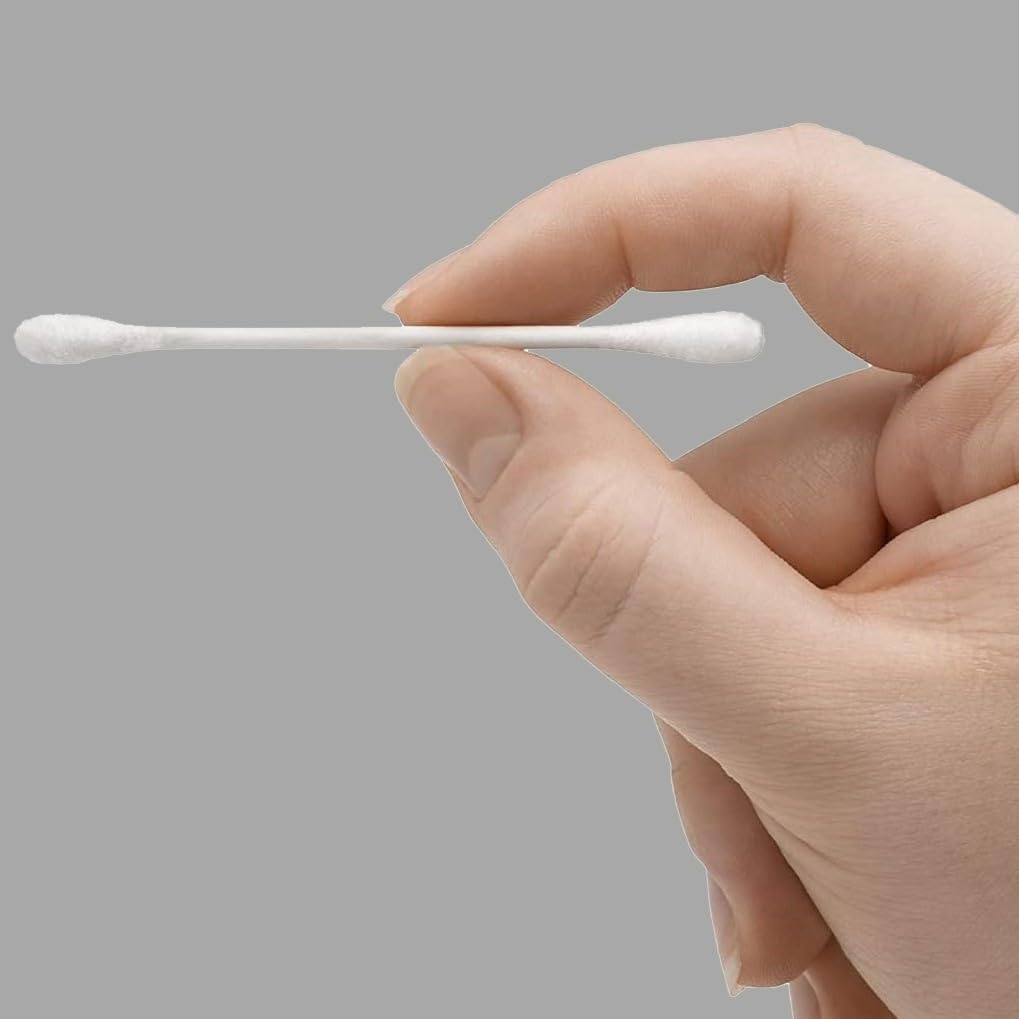 Double-Tipped Cotton Swabs for Personal Hygiene and Baby Care